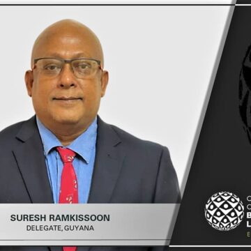 Suresh Rakimsoon é membro executivo da Câmara Global de Líderes Empresariais e delegado na Guiana